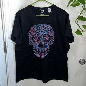 Disney Women’s Coco Family in the Skull Black Shirt